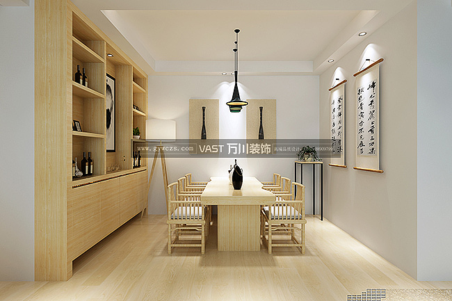 貴陽(yáng)三室兩廳兩衛(wèi)現(xiàn)代日式風(fēng)格裝修設(shè)計(jì)效果圖